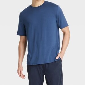 All in Motion Men's Deep Blue Short Sleeve Tee